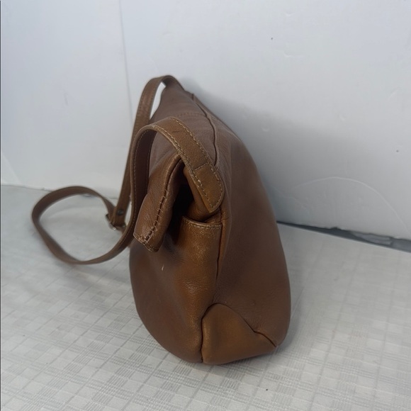 Brown Leather Shoulder Bag - Picture 2 of 7